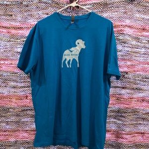 Light Blue Goat shirt